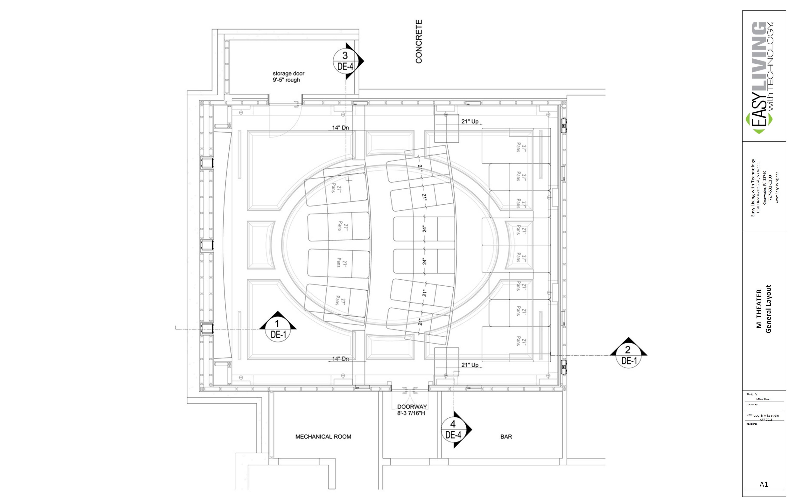 design blueprints of Easy Living with Technology