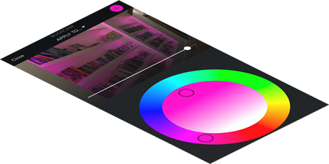 savant lighting control interface