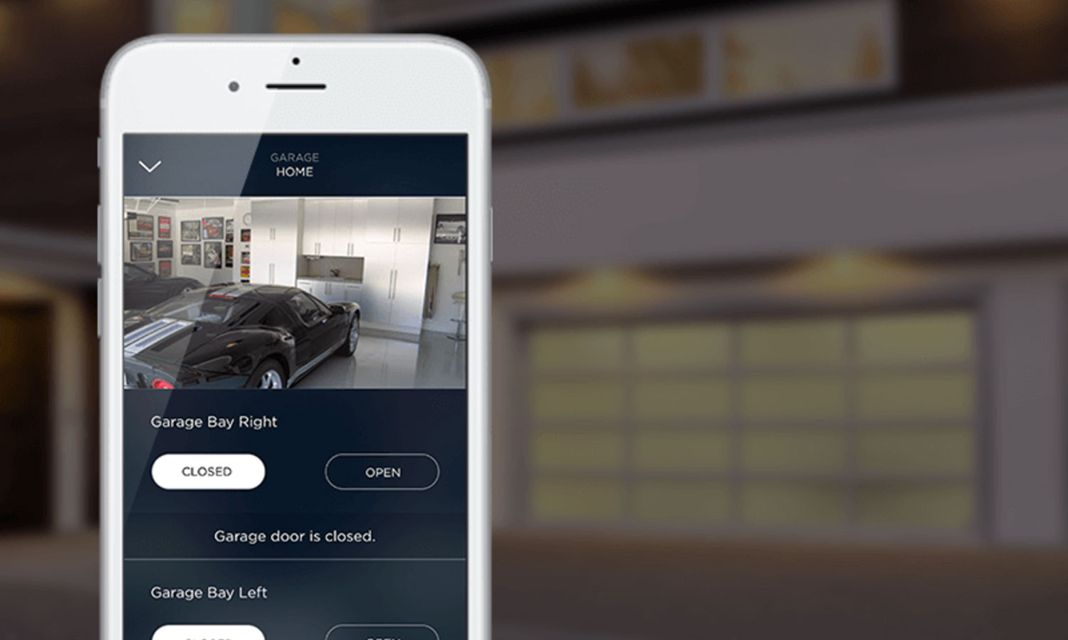 image of surveillance footage on cell phone